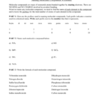 Naming Molecular Compounds Worksheet With Regard To Molecular Compounds Worksheet Answers