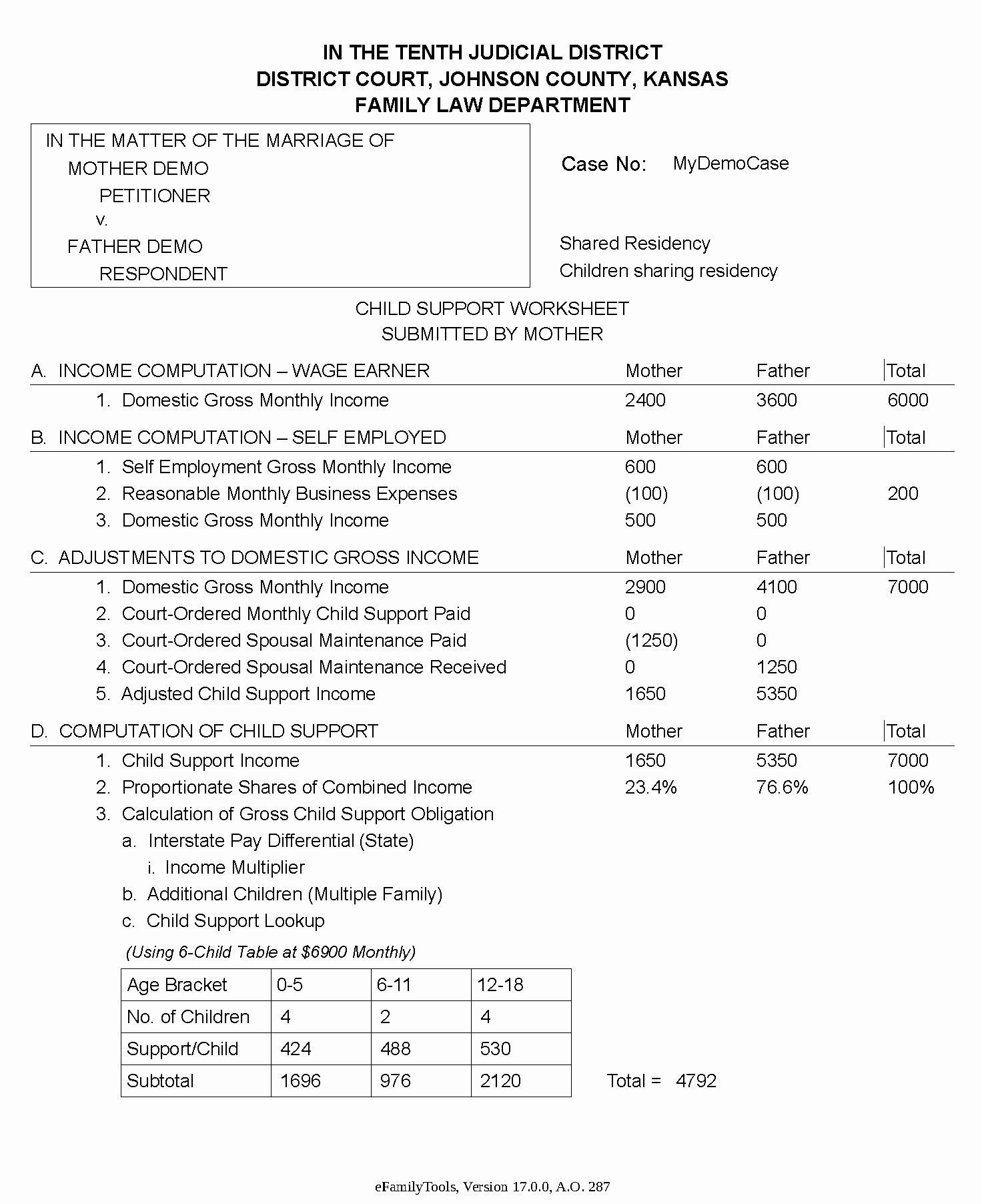 Nc Child Support Worksheet  Briefencounters Or Nc Child Support Worksheet
