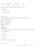 Ncert Solutions For Class 12 Maths Chapter 3 – Matrices  Aglasem Throughout Matrices Worksheet With Answers Pdf
