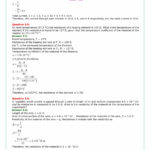 Ncert Solutions For Class 12 Physics Chapter 3 Current Electricity For Chapter 3 Section 1 Basic Principles Worksheet Answers