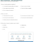 Net Force Worksheet Answers Kinetic And Potential Energy Worksheet Within Kinetic And Potential Energy Worksheet Answers