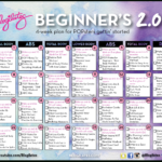 New Beginners Calendar 20 – Blogilates Together With Body Beast Cardio Worksheet
