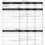 New Free Printable Weekly Budget Template  Best Of Template Within Weekly Budget Worksheet