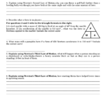 Newtons Third Law Of Motion Worksheet Answers As Well As Newton039S Second Law Of Motion Worksheet Answers Physics Classroom