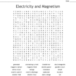 Nikola Tesla Word Search  Wordmint Along With Mad Electricity Worksheet Answers