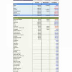 Non Profit Financial Statement Template Excel And Profit And Loss With Regard To Profit And Loss Worksheet
