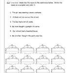 Nouns Worksheets And Printouts For Second Grade Writing Activities Worksheets