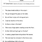 Nouns Worksheets And Printouts Inside Nouns Worksheet 2Nd Grade