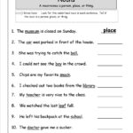 Nouns Worksheets From The Teacher's Guide Along With Nouns Worksheet 3Rd Grade