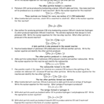 Nuclear Equations Worksheet Or Nuclear Equations Worksheet