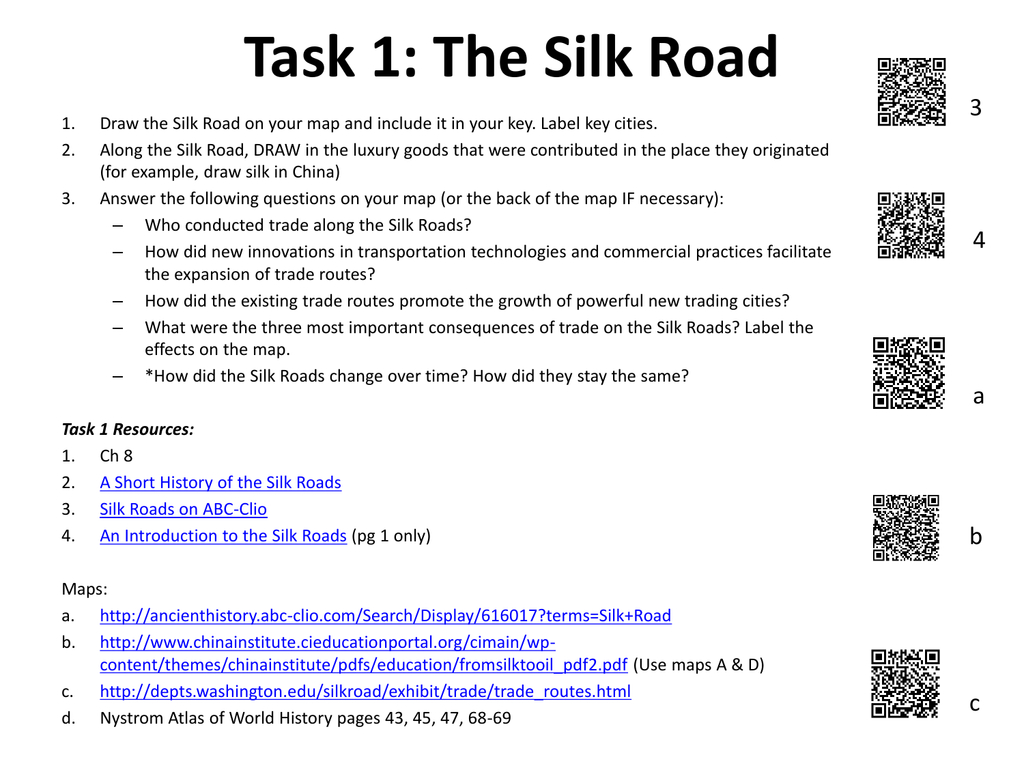 Nystrom World History Atlas Worksheets Answers Station 1 The Silk In Nystrom World Atlas Worksheets Answers