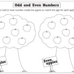 Odd And Even Numbers  Apple Tree Worksheet  K3 Teacher Resources Within Odd And Even Numbers Worksheets