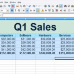 Openoffice Calc 4 Tutorial 8   Worksheet Example   Sales Calculation  Spreadsheet Inside Example Of Spreadsheet Data