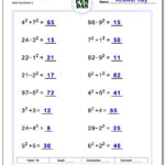 Order Of Operations Along With Pemdas Worksheets With Answers