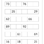 Ordering Numbers Worksheets Missing Numbers What Comes Before And As Well As Ordering Numbers Worksheets