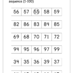 Ordering Numbers Worksheets Missing Numbers What Comes Before And Within Ordering Numbers Worksheets