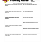 Osmosis Jones Viewing Guide Also Osmosis Jones Video Worksheet Answers