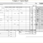 Outline Templates Expense Report Sample : Modusponens Inside Generic Expense Report