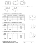 Parallel Circuits  Electronic Circuit Diagram For Circuits Worksheet Answer Key