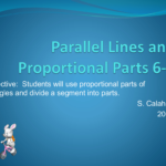 Parallel Lines And Proportional Parts 64 With Parallel Lines And Proportional Parts Worksheet Answers
