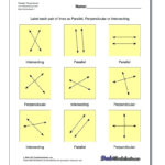 Parallel Or Perpendicular Lines Math Parallel Perpendicular And For Geometry Parallel And Perpendicular Lines Worksheet Answers