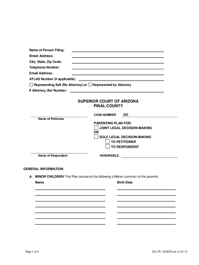 Parenting Plan Form  57 Free Templates In Pdf Word Excel Download Intended For Parenting Plan Worksheet Illinois