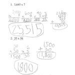 Partial Products Students Are Asked To Solve Two Multiplication For Multiply Using Partial Products 4Th Grade Worksheets