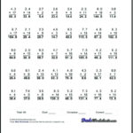 Partial Products Worksheets 4Th Grade And Worksheets To Deepen And Multiply Using Partial Products 4Th Grade Worksheets