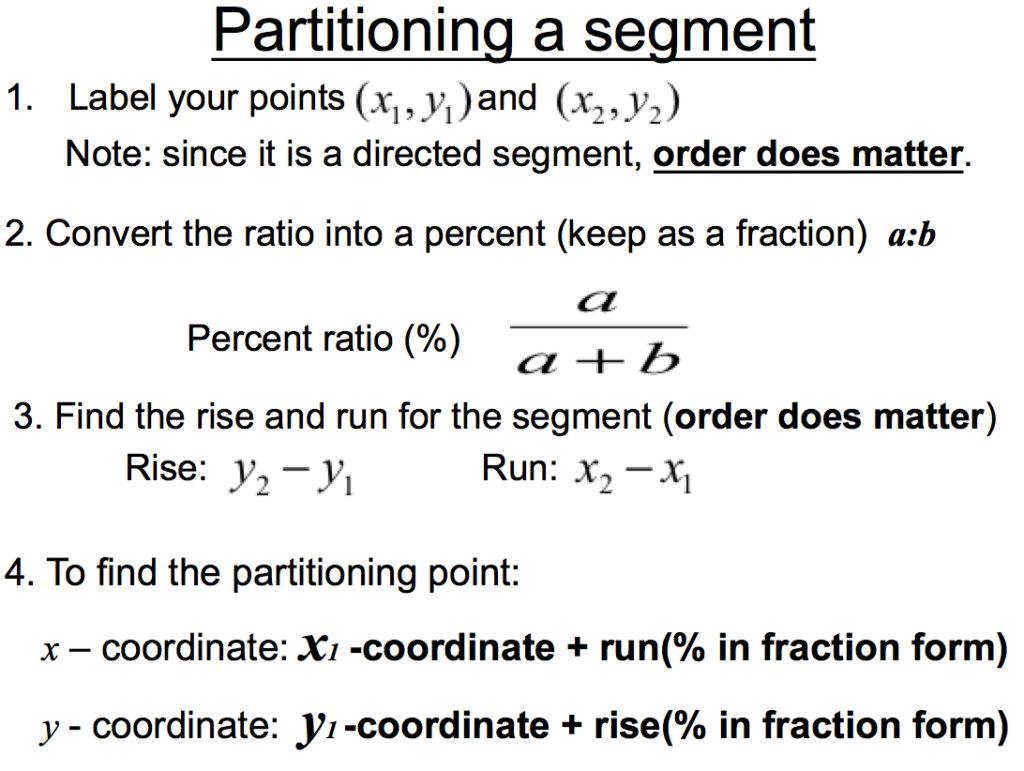 Partitioning A Line Segment Worksheet Answers Excelguider