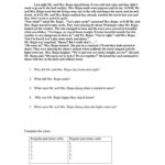 Past And Past Continuous Reading Comprehension And Grammar Practice And Grammar Practice Worksheets