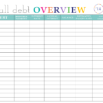 Paying Off Debt Worksheets For Debt Snowball Worksheet Printable