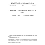 Pdf Constitution Government And Democracy In Brazil Together With Two Types Of Democracy Worksheet Answers