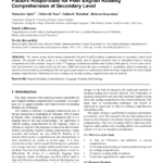 Pdf Factors Responsible For Poor English Reading Comprehension At Together With Reading Comprehension High School Worksheets Pdf