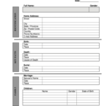 Pdf Genealogy Individual Form Pinterest  Fill Online Printable Together With Genealogy Forms Individual Worksheet