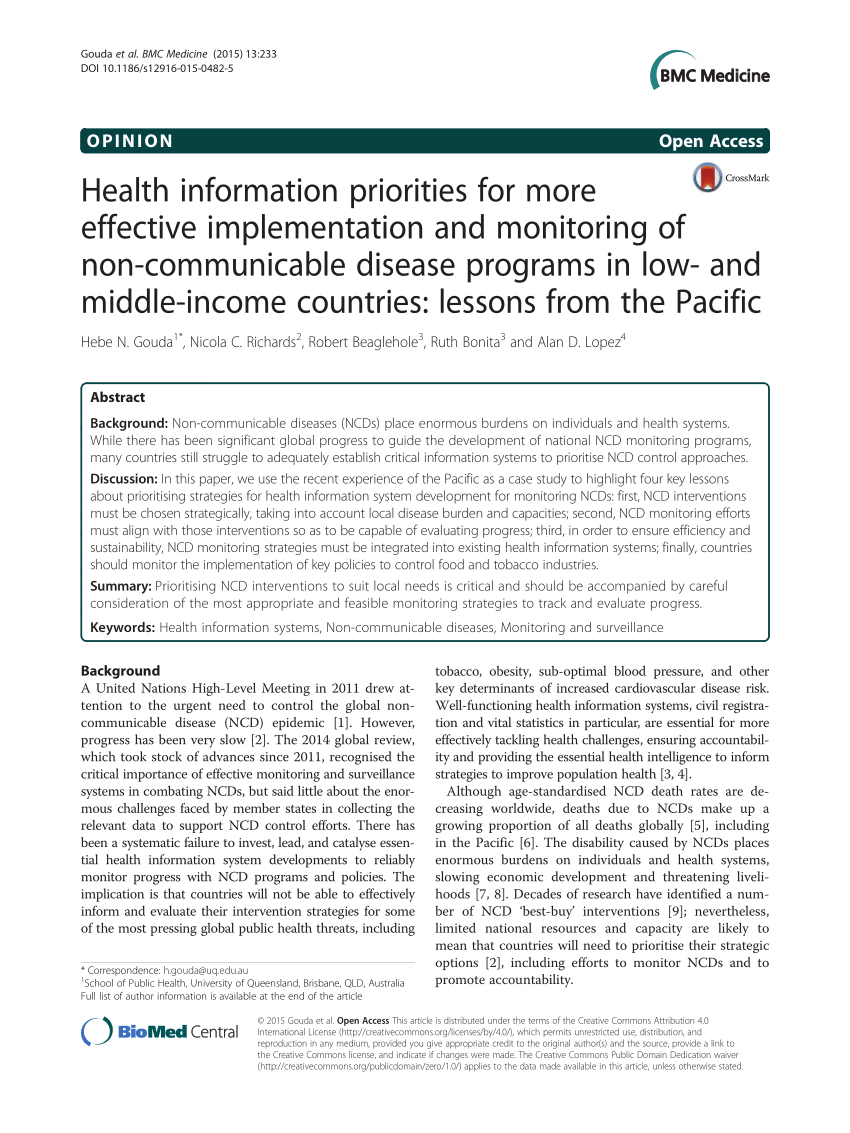 Pdf Health Information Priorities For More Effective Implementation With Communicable Disease Worksheet Middle School