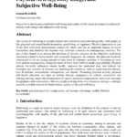 Pdf Physical Activity Body Image And Subjective Well‐Being And Self Esteem Worksheets For Adults Pdf