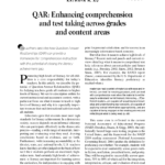 Pdf Qar Strategy Implementation For Reading Comprehension Of Intended For Qar Comprehension Worksheets