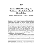Pdf Social Skills Training For Children With Intellectual Disabilities For Social Skills Worksheets For Middle School Pdf