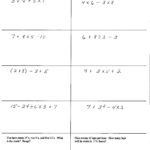 Pemdas Is An Example Of Math Collection Of Solutions Worksheets For Pertaining To Pemdas Worksheets With Answers