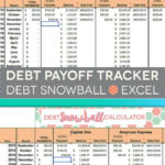 Perennial Planner Instant Download Debt Payoff Spreadsheet   Debt ... Or Debt Consolidation Excel Spreadsheet