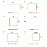 Perimeter Worksheets Inside 9Th Grade Math Worksheets With Answer Key