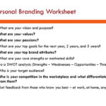 Personal Branding  Ppt Download Also Personal Branding Worksheet