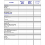 Personal Budget Spreadsheets Spreadsheet Simple Template Yelom ... In Personal Budget Finance