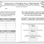 Personal Finance High School Worksheets  Personal Financial Also Personal Financial Planning Worksheets