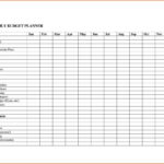 Personal Monthly Budget Excel Spreadsheet How To Make An For Also Monthly Expense Worksheet Template
