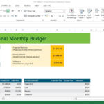 Personal Monthly Budget Excel Template   Engineering Management Within Personal Monthly Budget Planner Excel