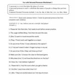 Personal Pronouns Personal Pronouns Worksheet For Mean Median Mode Pertaining To Mean Median Mode Range Worksheets Pdf