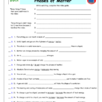 Phases Of Matter  Bill Nye The Science Guy Wkst Along With Bill Nye Phases Of Matter Worksheet
