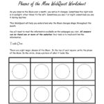 Phases Of The Moon Webquest Worksheet  Wiley3Rdgrade Pages 1  6 As Well As Moon Phases Worksheet Answers