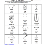 Phonics Worksheets Multiple Choice Worksheets To Print And Words With The Same Vowel Sound Worksheets